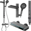 Kit De Douche Rea Karl Thermostat Titanium