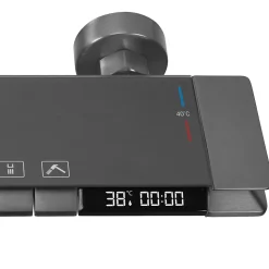 Kit De Douche Rea Karl Thermostat Titanium