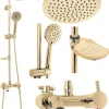 Kit De Douche Rea Luis Gold 45X21X100Cm