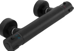Kit De Douche Rea Mike Thermostat Black 13X27,5X98,5Cm