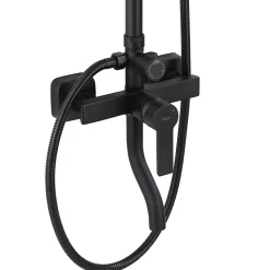 Kit De Douche Rea My2021-77B Argus Black 44X23X144Cm