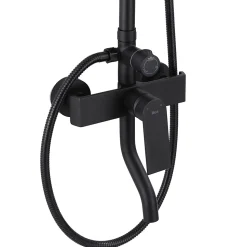 Kit De Douche Rea My2061-77B Hass Black 40,5X26,5X122Cm
