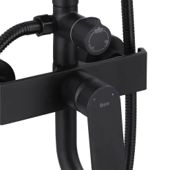 Kit De Douche Rea My2061-77B Hass Black 40,5X26,5X122Cm