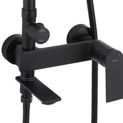 Kit De Douche Rea My1902-78B Storm Black 19X23X136Cm
