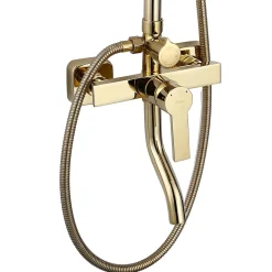 Kit De Douche Rea My2021-77G Argus Gold 44X23X144Cm