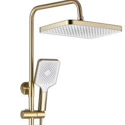 Kit De Douche Rea My2061-77Gg Hass Brush Gold 40,5X26,5X122Cm