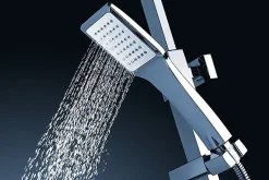Kit De Douche Rea Navaro Chrome 14,5X21,5X119,5Cm