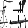 Kit De Douche Rea Pedro Thermostat Black