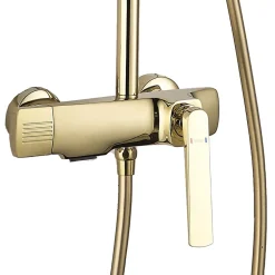 Kit De Douche Rea Rebel Gold 17X25X135,5Cm
