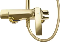 Kit De Douche Rea Rebel Gold 17X25X135,5Cm