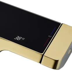 Kit De Douche Rea Rob Thermostat Brush Gold 11,5X33X115Cm