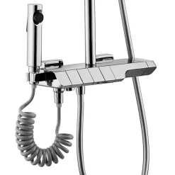 Kit De Douche Rea Rob Thermostat Chrome 11,5X33X115Cm