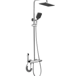 Kit De Douche Rea Rob Thermostat Chrome 11,5X33X115Cm