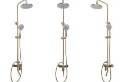 Kit De Douche Rea Verso Brush Gold 45,5X22X143,5Cm
