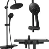 Kit De Douche Rea Vigo Black 51,5X40X99Cm