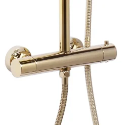 Kit De Douche Rea Vincent Thermostat Gold 27,5X27X123,5Cm