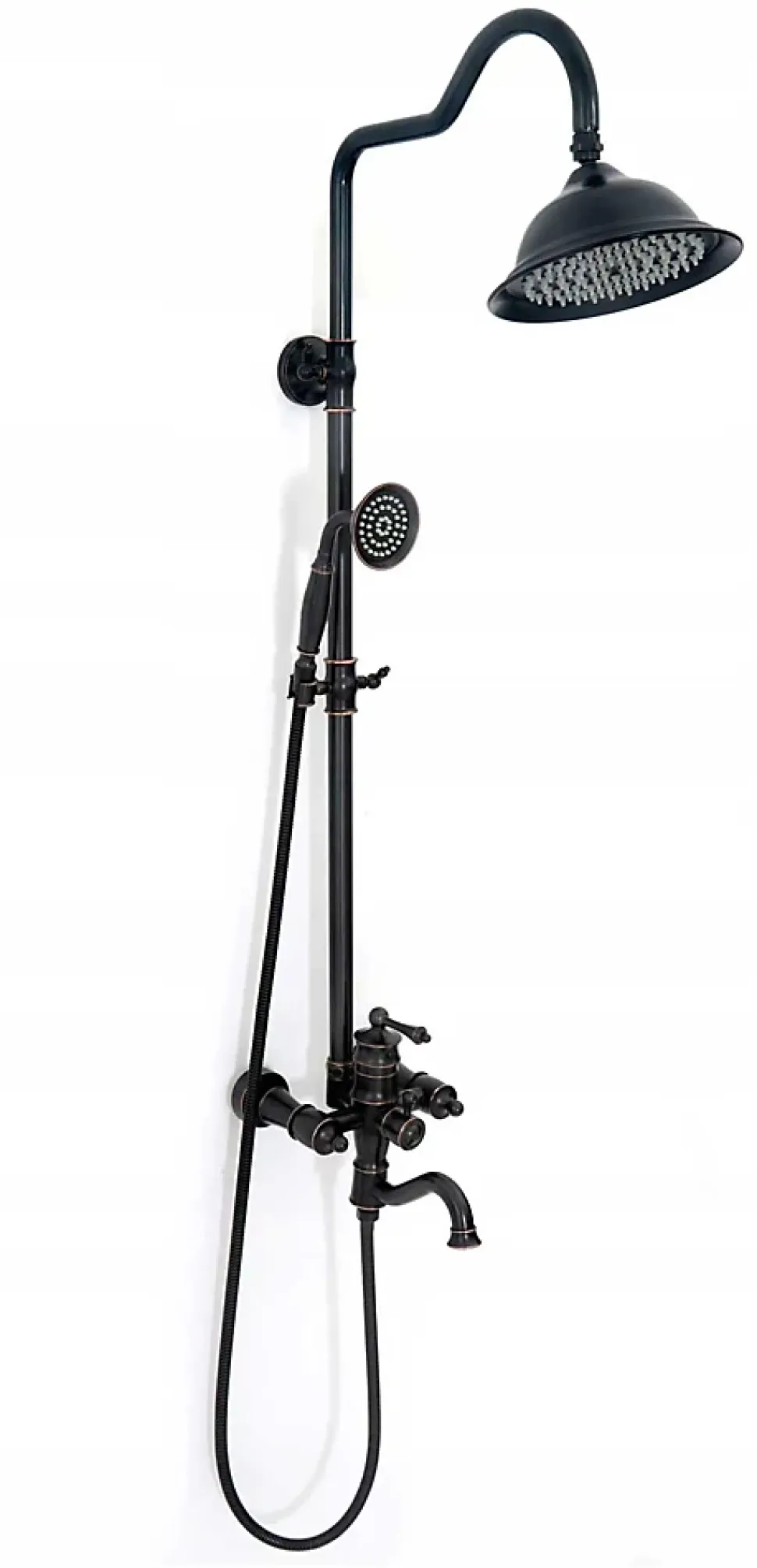 Kit De Douche Rea Vintage Black 46,5X20,5X137Cm