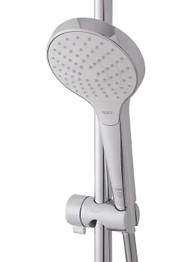 Kit de douche sans robinetterie avec douchette 3 jets + flexible + barre réglable Hansgrohe Croma Select S Vario