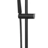 Kit de douche sans robinetterie avec douchette 3 jets + flexible + barre réglable noir GoodHome Cavally