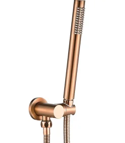 Kit de douche-baignoire encastrée REA Lungo Copper Brush + box