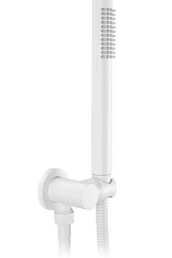 Kit de douche-baignoire encastrée REA Lungo White Matt + box