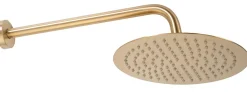 Kit de douche-baignoire encastrée REA Lungo Brush Gold + box