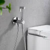 Kit Hygiène Douchette de WC / Bidet Encastré Chrome IMEX GENOVA RDG053