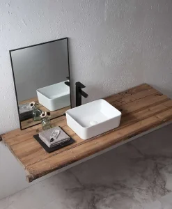 Lavabo à poser RT4030 céramique 40,5x13x30 cm blanc