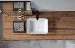 Lavabo à poser RT4030 céramique 40,5x13x30 cm blanc