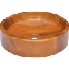 Lavabo de salle d'eau vasque à bois Helloshop26