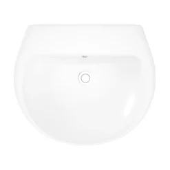Lavabo en céramique blanc brillant l.55,5 x H.19,1 x P.47,2 cm Tasi GoodHome