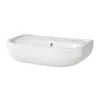 Lavabo en céramique blanche l.57 cm Cavally GoodHome