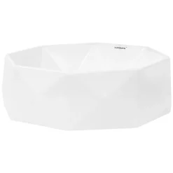 Lavabo en céramique pour salle de bain lavabo en forme de diamant 42x13,5 cm