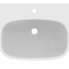 Lavabo en porcelaine vitrifiée blanche l.55 x H.18 x P.44 cm, Ideal Standard