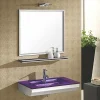 Lavabo en verre couleur prune Emerald - Prune