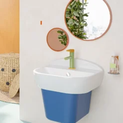 Lavabo pour enfant VITRA Sento Kids 45 cm avec cache bonde