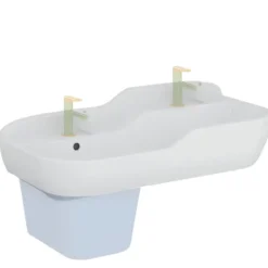 Lavabo pour enfant VITRA Sento Kids 85 cm avec trop-plein