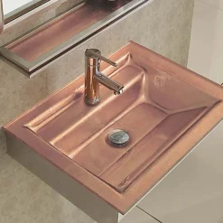 Lavabo suspendu en verre Quarto