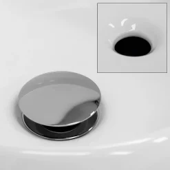 Lavabo vasque a poser salle de bain en ceramique rond 350 mm design moderne