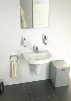 Lavabo Vasque Porcelaine Blanche KHEOPS 55 x 48 IDEAL STANDARD J518101