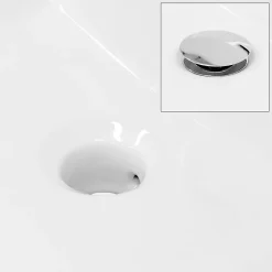 Lavabo vasque salle de bain en céramique suspendu / à poser angulaire 415x360mm