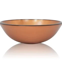 Lavabo verre trempe marron lavabo vasque verre transparent Helloshop26