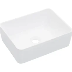 Lavabo 40x30x13 cm Céramique Blanc