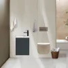 Lave-main salle de bain Aquarino 40 cm finition vert foncé