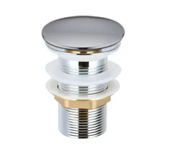 Lave-mains à poser céramique KW6134, 38,5 x 38,5 x 13,5 cm, Aspect marbre noir mat, Avec cache chrome