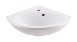 Lave-mains céramique blanc GoodHome Vedi