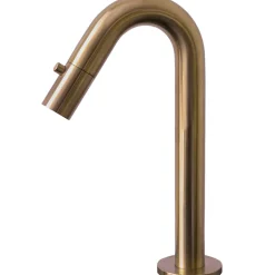 Lave-mains cuivre brossé eau froide Essebagno Indus