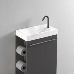 Lave-mains gun métal eau froide Essebagno Indus