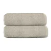 Lot 2 serviettes de bain 70x140 coton éponge 70x140cm
