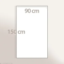 Lot de 2 draps de bain 90x150 cm ALPHA jaune Or
